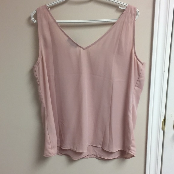 Le Chateau Pink Dress Shirt L - Picture 2 of 2